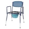 Adjustable Height Comfort Commode Uncovered