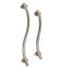 Polished Curved Stainless Steel Grab Rail