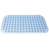 Essential Aids Logo Non slip rubber bath mat in blue