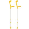 Adjustable Coloured Crutches Yellow