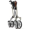 The Trust Care Let’s Go Out Rollator Folded up