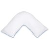 V-Shaped Polycotton Pillow