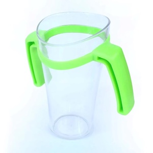 Clear Nosey Cup with Handles 300