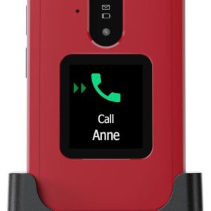 doro leva e30 red showing back screen (1)